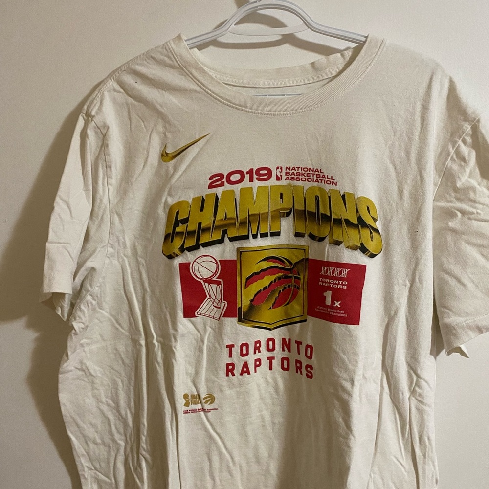 2019 Nike raptors championship tee